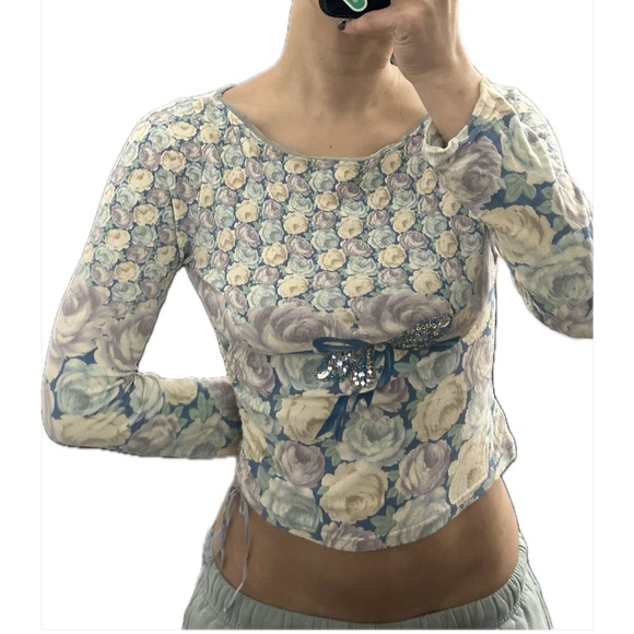 Rare Vintage Rose Sweater by Anna Molinari for Bluemarine - Picture 7 of 8